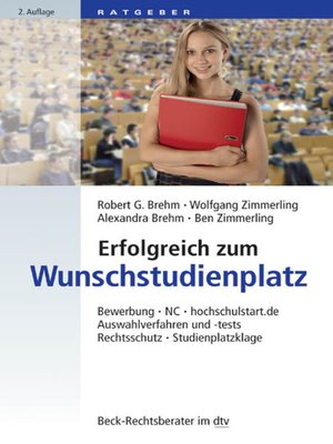 cover image of Erfolgreich zum Wunschstudienplatz